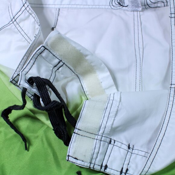 Ocean Pacific Board Shorts Mens 38 Surfing Palm Tree - Picture 3 of 9